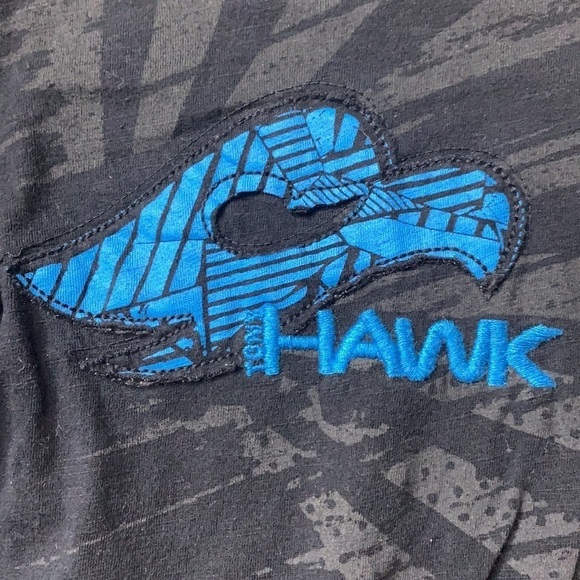 Tony Hawk Layer long sleeve graphic patch T-shirt boys small tee - Picture 2 of 4